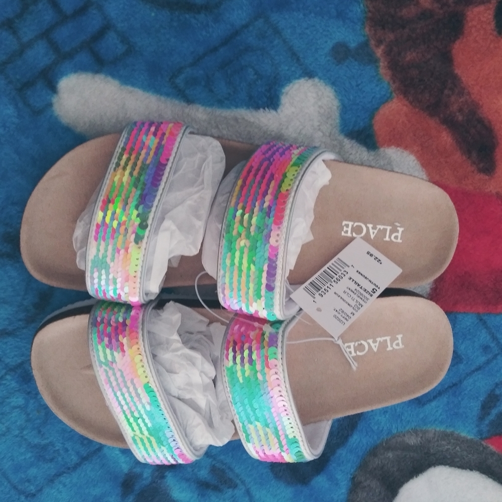 Rainbow shoes